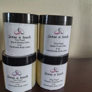 Handmade body lotions